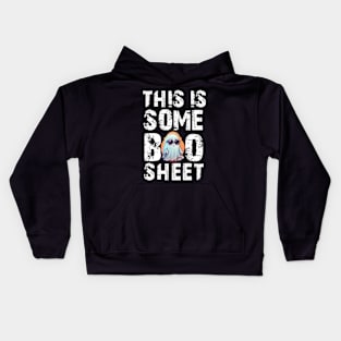 this is some boo sheet Kids Hoodie